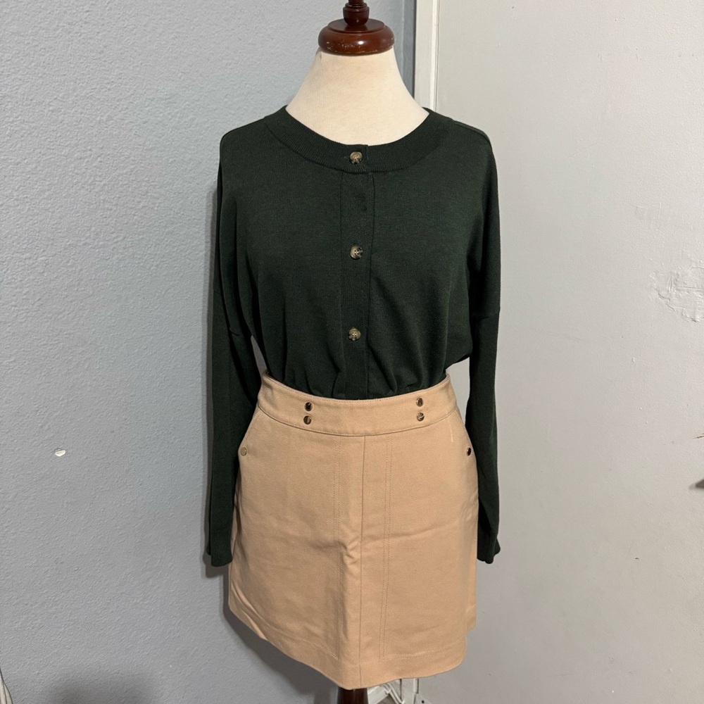Time and Tru Women Dark Green B Crewneck Long Sleeve Sweater Size XXL